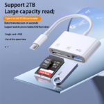 USB 2.0 Port TF SD Card Reader - Image 5