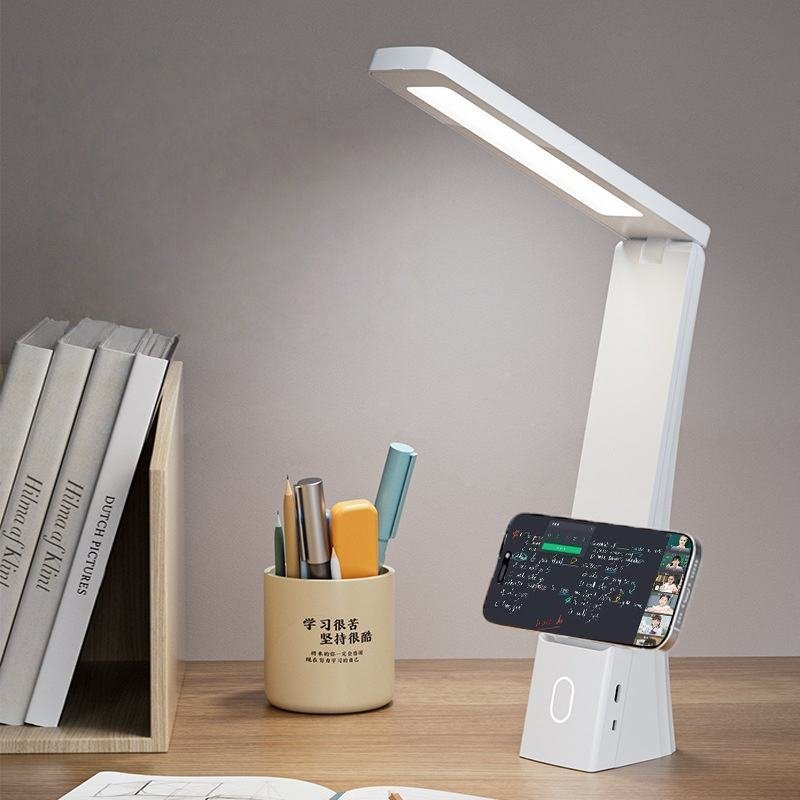Ha8efaf3a804b4d7895908782c3469bf3M.jpg Foldable LED Desk Lamp - Image 1